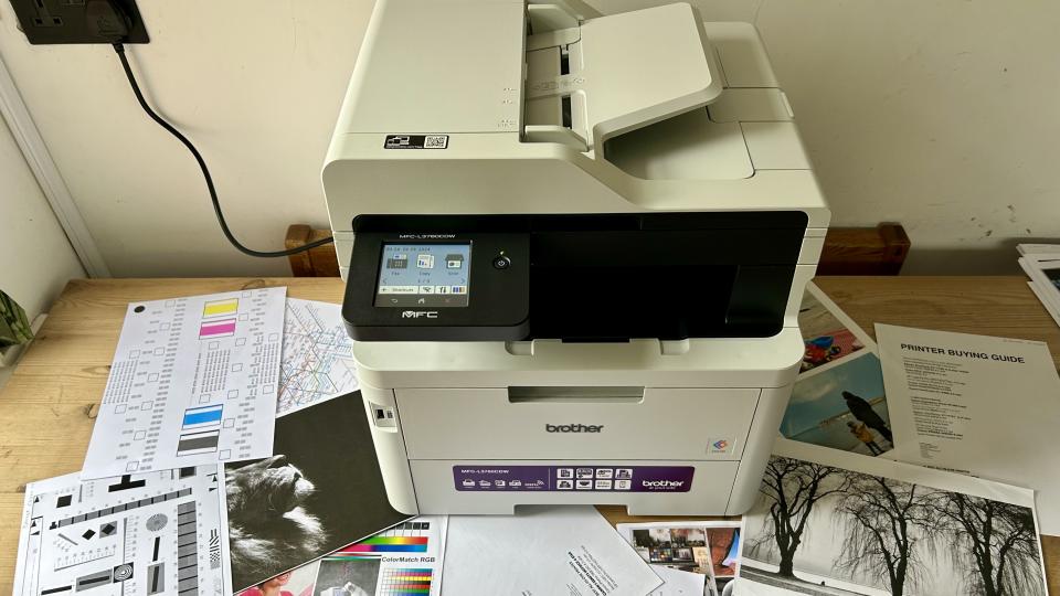 Brother MFC-L3750 laser printer  during our tests