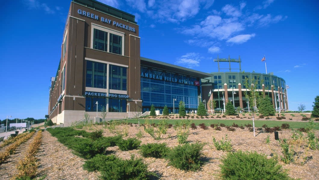 WI, Green Bay, Lambeau Field, Stadium