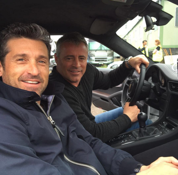 Patrick Dempsey and Matt LeBlanc