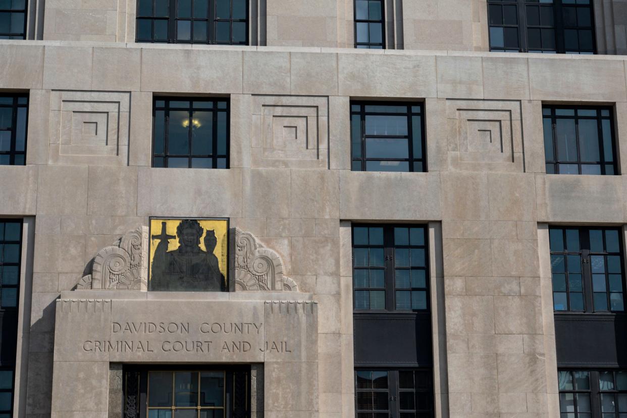 Outside the Davidson County Criminal Court and Jail as pictured on Friday, June 4, 2021 in Nashville, Tenn. 