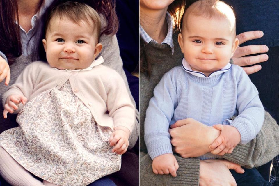 Princess Charlotte and Prince Louis