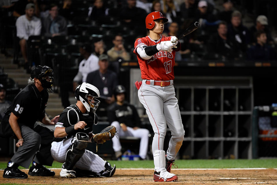 日籍二刀流大谷翔平與球隊洛杉磯天使將展開13連戰。（Photo by Quinn Harris/Getty Images）