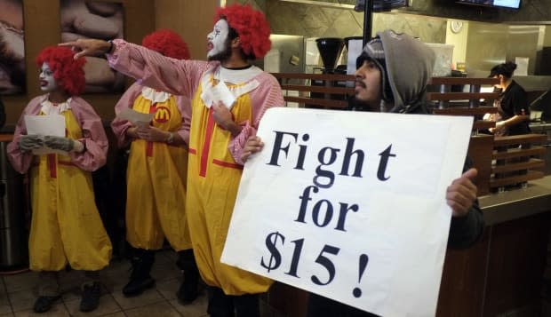 Fast Food Protest