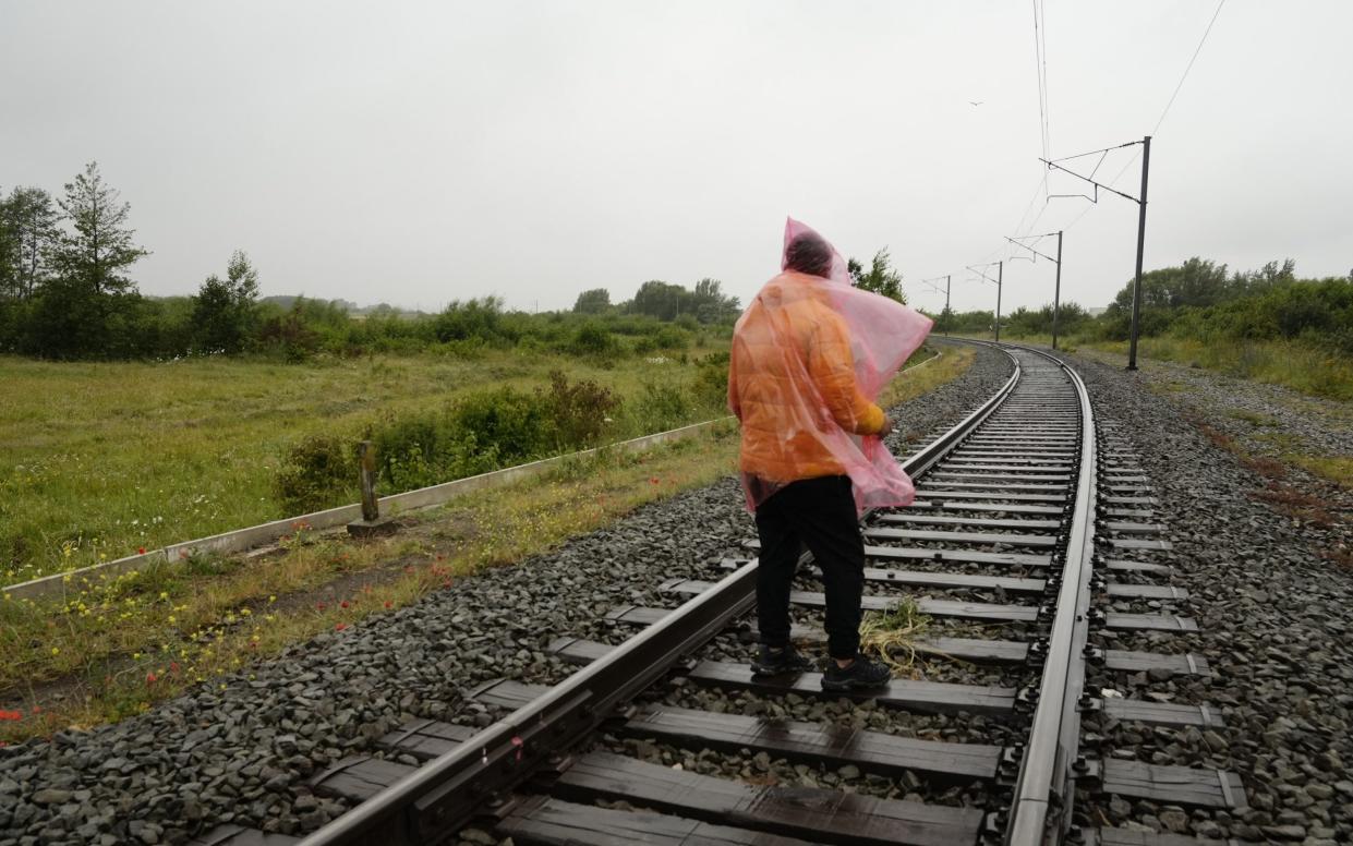 Halmat Ali said he planned to make the crossing on Sunday when the weather had improved