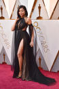 <p>Comme Zendaya, Taraji P. Henson a présenté une des nommées pour la meilleure chanson originale, à savoir “Mighty River” de Mary J. Blige pour “Mudbound.” Crédit image : Getty Images </p>