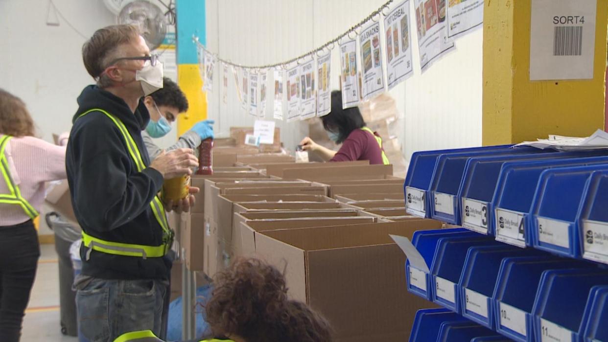 The annual Who's Hungry report reveals one in 10 Toronto residents are now relying on a food bank. (Spencer Gallichan-Lowe/CBC - image credit)