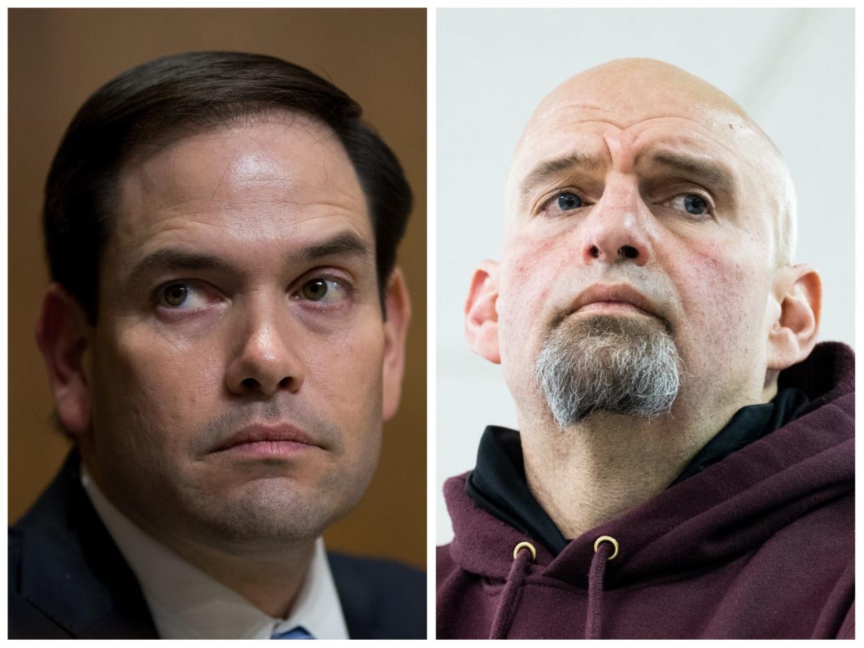 Rubio and Fetterman