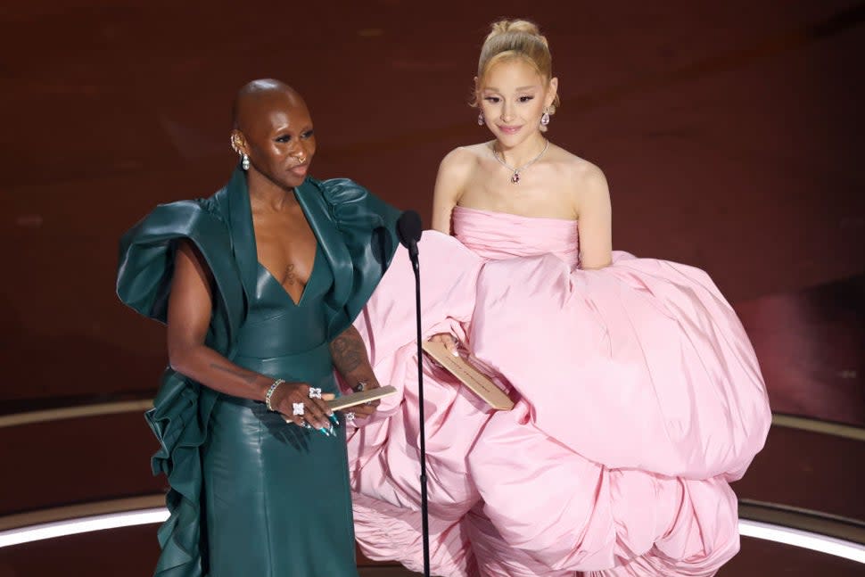 Cynthia Erivo and Ariana Grande 