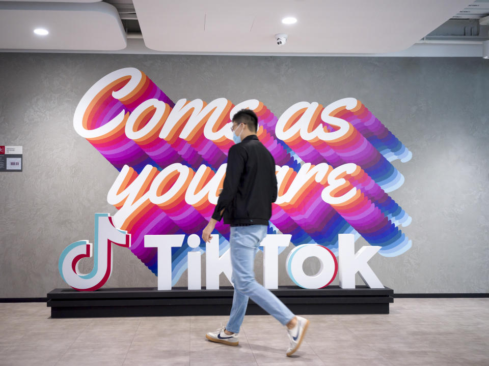 Oficinas de ByteDance, la empresa matriz china de la aplicación de video en redes sociales TikTok, en Singapur, el 26 de enero de 2023. (Ore Huiying/The New York Times).