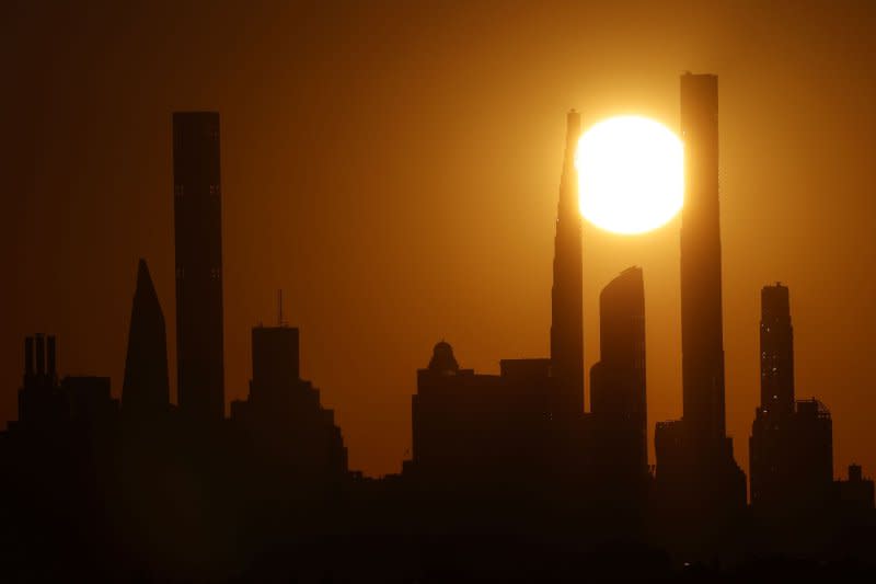 Metropolitan areas were hit particularly hard by the past year's heat with more than 500 million people in 200 cities experiencing extreme heatwaves of at least five days when temperatures were in the 99th percentile, compared with 30-year norms. File Photo by John Angelillo/UPI