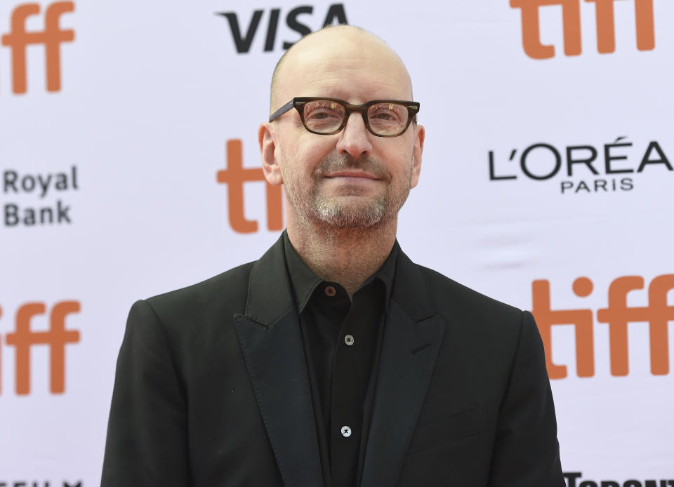 Director Steven Soderbergh attends a premiere for "The Laundromat" on day five of the Toronto International Film Festival at Princess of Wales Theatre on Monday, Sept. 9, 2019, in Toronto. (Photo by Chris Pizzello/Invision/AP)