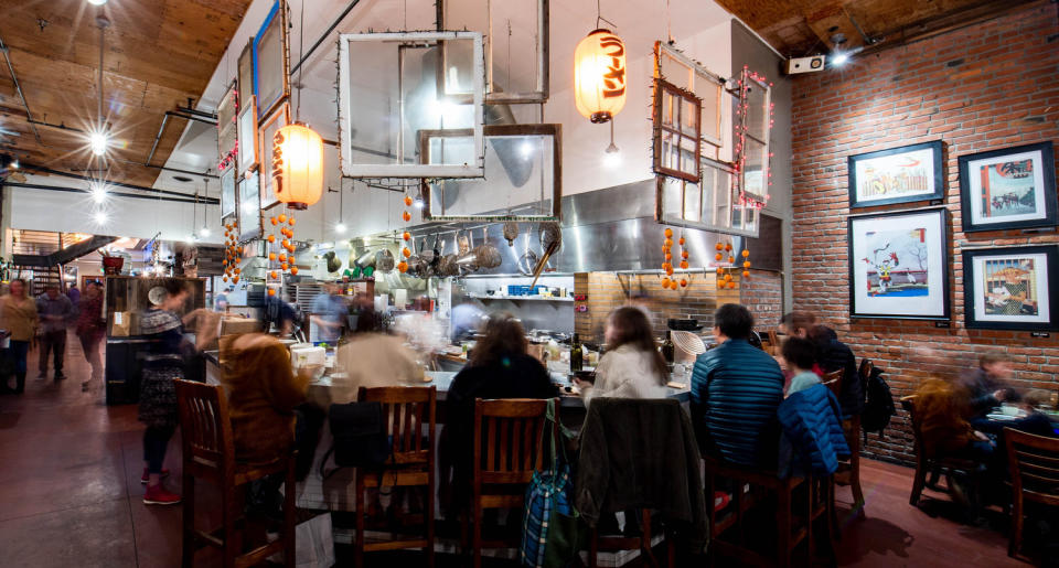 Ramen Gaijin on a busy evening