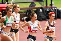 <p>Scottish runner Laura Muir placed a solid second in the 1500m semi-finals. She started relatively slowly at third from the back, but after two minutes had passed, she stormed ahead and came just behind Canada’s Gabriela Debues-Stafford.</p>