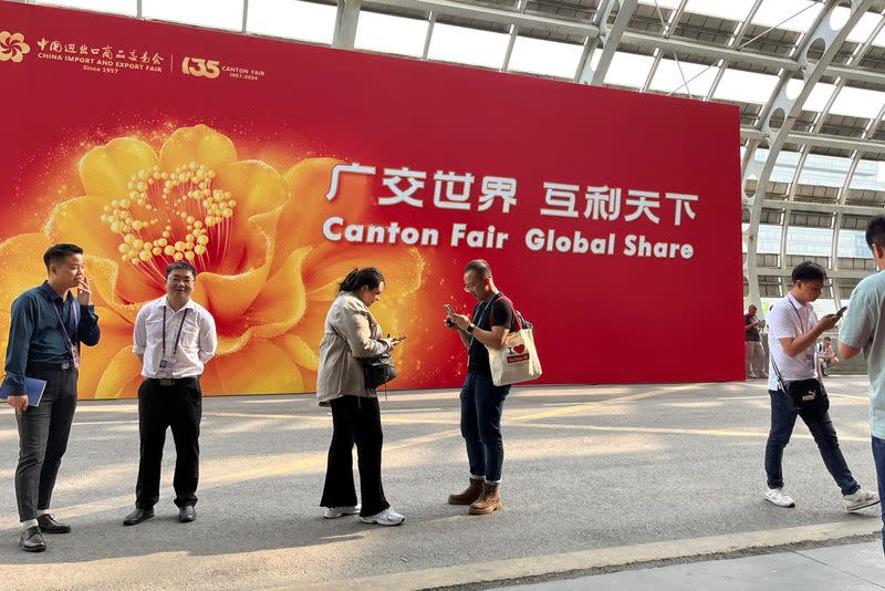 FILE PHOTO: Canton Fair in Guangzhou