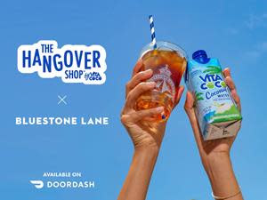 Vita Coco delivering coconut-fueled hangover deals from The Hangover Shop™ and Bluestone Lane following Labor Day weekend.