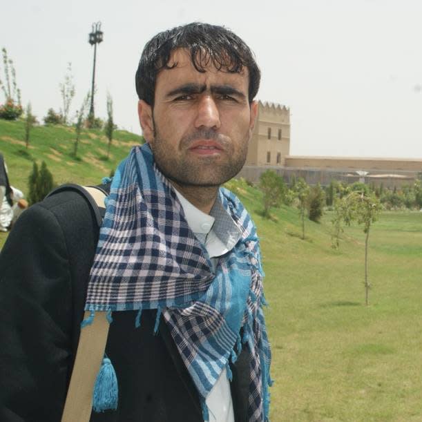 Abdul Manan Arghand, a reporter with the privately owned Kabul News television channel, was killed in Kandahar, Afghanistan, on April 25, 2018. (Photo: Abdul Manan Arghand via Facebook)