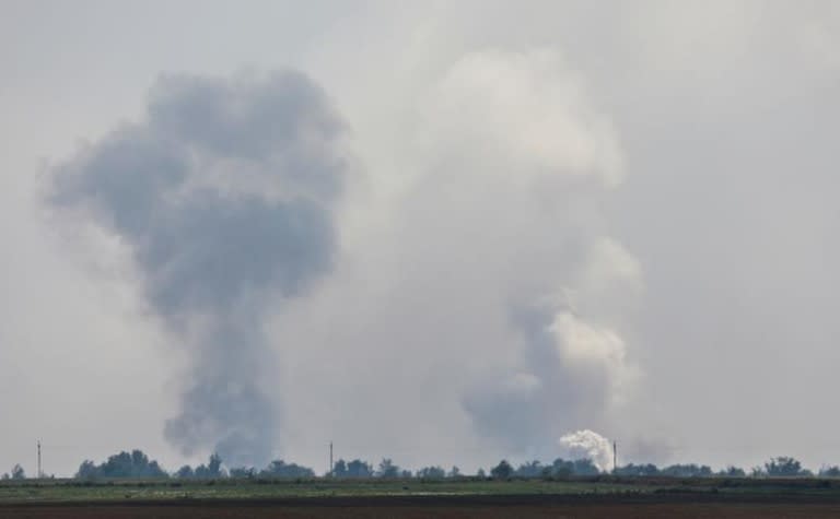 El depósito militar, situado cerca de Dzhankói, en el norte de Crimea, "fue dañado el 16 de agosto por la mañana por un acto de sabotaje", afirmó el ejército ruso.