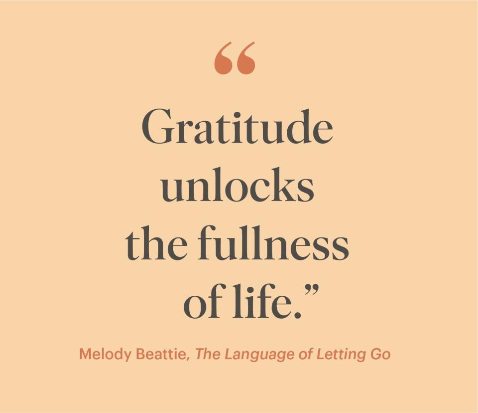thanksgiving quote by melody beattie