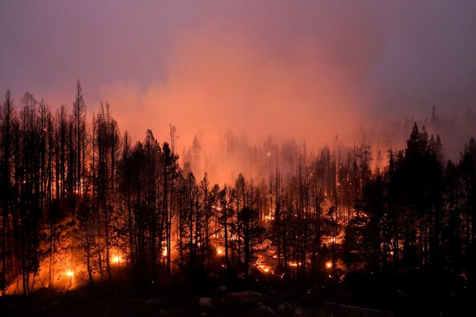 Western Wildfires (Copyright 2021 The Associated Press. All rights reserved.)