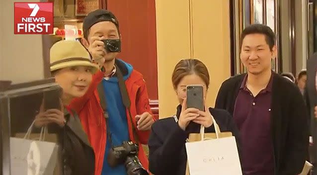 Chinese tourists spend up to $2 billion in Victoria per year. Source: 7 News