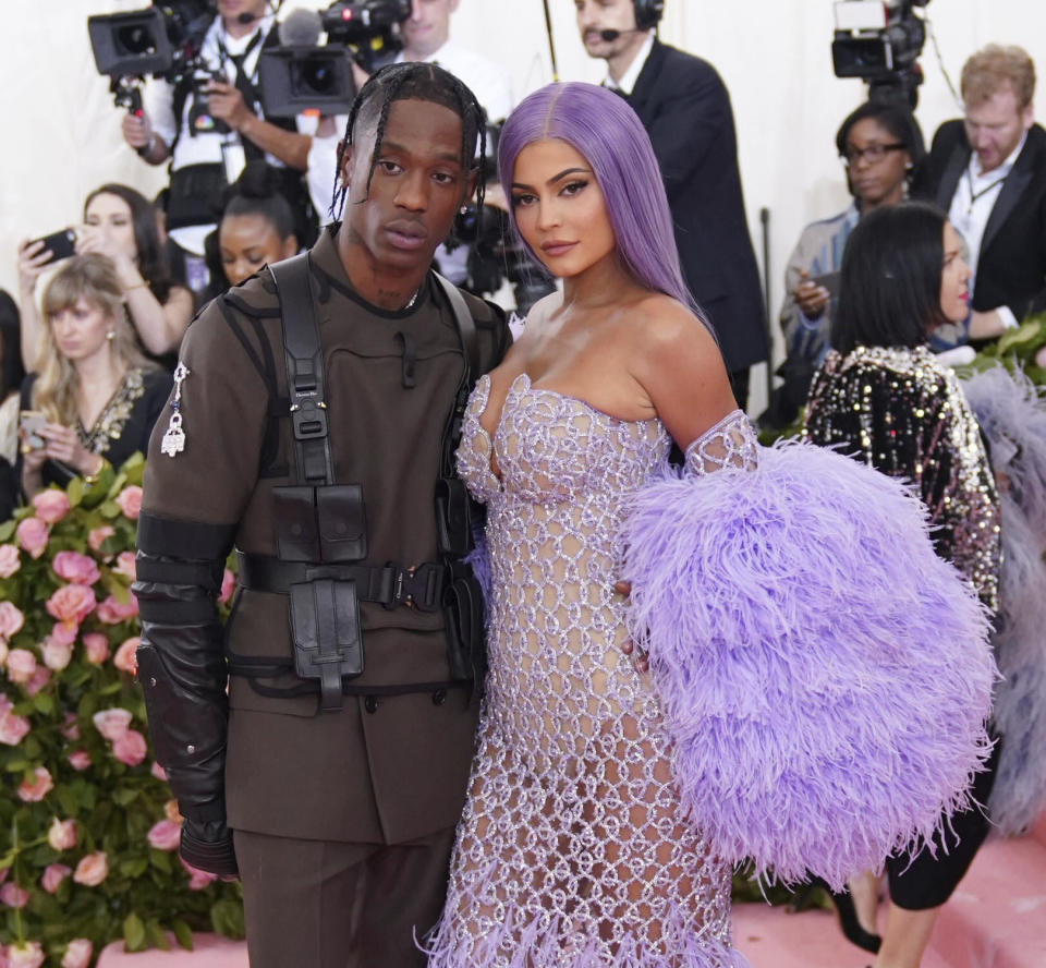 March 1st 2020 - Kylie Jenner and Travis Scott may have reconciled. Sources including The Daily Mail and TMZ are reporting that they are now back together. - October 1st 2019 - Kylie Jenner and Travis Scott are separating after two years together. - File Photo by: zz/Elaine Wells/STAR MAX/IPx 2019 5/6/19 Kylie Jenner and Travis Scott at the 2019 Costume Institute Benefit Gala celebrating the opening of 