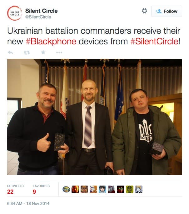 SilentCircle Blackphone Ukraine