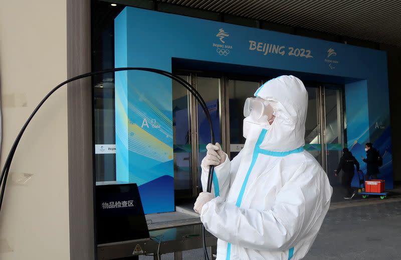 Preparations ahead of the Beijing 2022 Winter Olympics