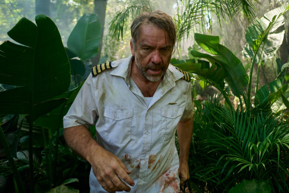 Brendan Cowell as pilot Mike Brass.