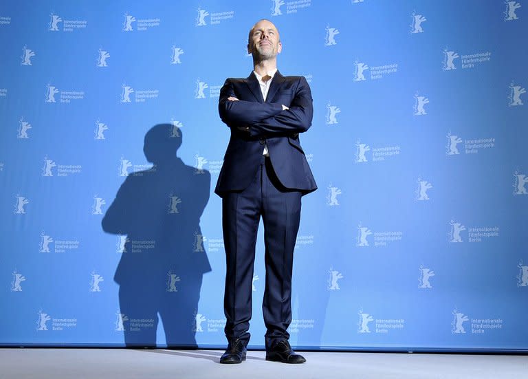 Swedish director Fredrik Bond poses at a photocall for the film "The Necessary Death of Charlie Countryman" during the 63rd Berlinale Film Festival in Berlin on February 9, 2013. The Tarantino-tinged love story plunging US up-and-coming actors Shia LaBeouf and Evan Rachel Wood into the Bucharest underworld dazzled the Berlin film festival Saturday