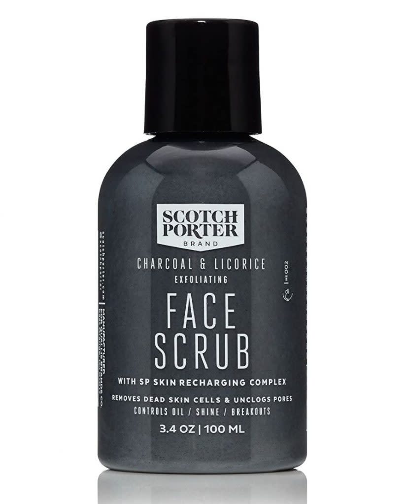 Scotch Porter Charcoal &amp; Licorice Exfoliating Face Scrub