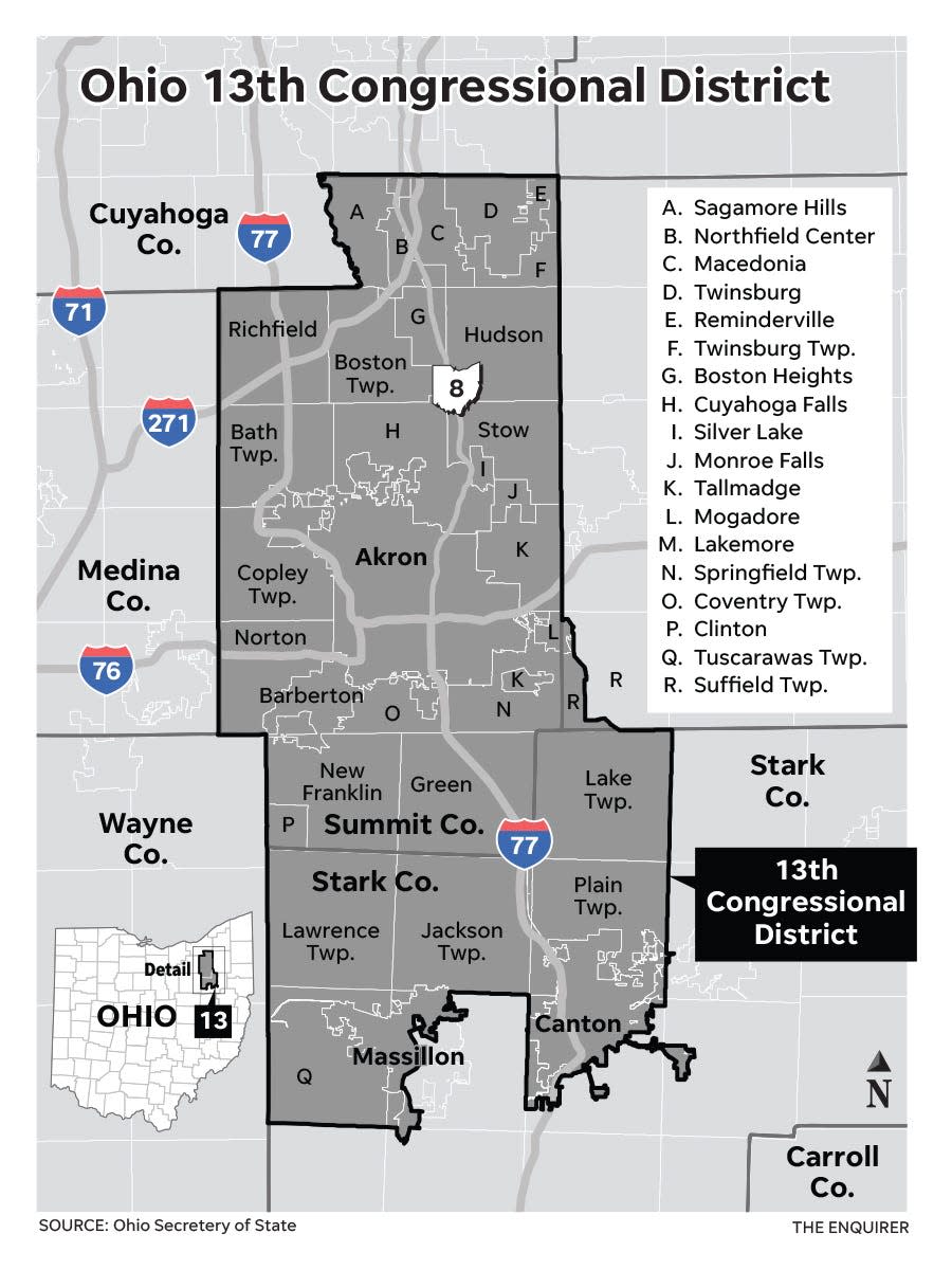 2022 13th congressional district detail