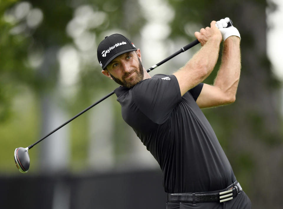 Dustin Johnson had arthroscopic surgery to repair cartilage in his left knee on Thursday morning.