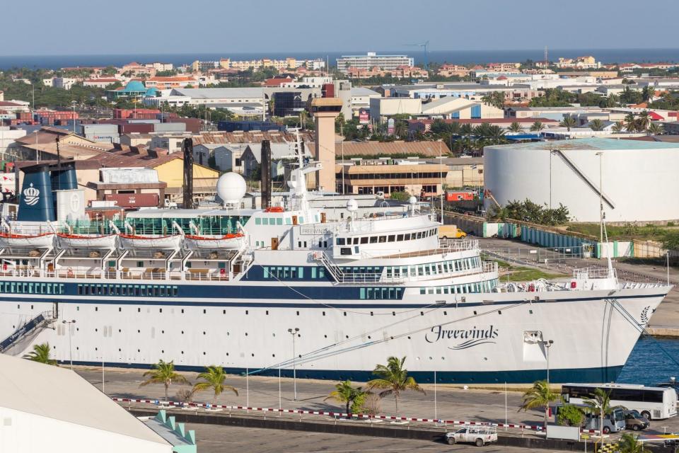 A cruise ship reportedly owned and operated by the Church of Scientology has been quarantined off the coast of Saint Lucia after a case of measles was diagnosed on board.The Caribbean island’s health authorities barred any passengers or crew from leaving the boat while in port after learning of the measles case from “two reputable sources”.Almost 300 passengers and crew are believed to be on board the vessel, with one person diagnosed with the highly infections viral illness.The boat is called Freewinds and is owned and operated by the Church of Scientology, a Saint Lucia coast guard sergeant told NBC News.The Scientology website describes Freewinds as “a 440-foot ship based in the Caribbean”. It characterises the vessel as a “religious retreat ministering the most advanced level of spiritual counselling in the Scientology religion” with its home port in the Dutch Caribbean island of Curacao.The international vessel-monitoring website MarineTraffic.com also showed that a Panamanian-flagged passenger ship identified as SMV Freewinds docked in port near the Saint Lucia capital of Castries.Scientology founder L Ron Hubbard spent much of his time at sea on a fleet of ships during the late 1960s and early 1970s after creating his “Sea Org”.Dr Merlene Frederick-James said in a video statement posted to YouTube on Tuesday that the Saint Lucian ministry of health ordered the restriction after conferring with the Pan American Health Organisation and others about the risk of exposure to islanders. Officials told NBC News the ship has been under the quarantine since Monday.In light of current measles outbreaks in the US and the highly infectious nature of the disease “we thought it prudent that we quarantine the ship”, Ms Frederick-James said.The quarantine comes as the number of measles cases in the US has reached a 25-year peak with more than 700 people diagnosed as of this week, part of an international resurgence in the disease.Public health officials blame declining vaccination rates in some communities driven by misinformation about inoculation that has left those populations vulnerable to rapid spread of infection among those with no immunity to the virus.Health authorities in Los Angeles last month ordered quarantines on two university campuses after each one had reported at least one confirmed case.The vast majority of US cases have occurred in children who have not received the three-way vaccines against measles, mumps and rubella (MMR), which confers immunity to the disease, officials said.Measles is spread through casual contact with the virus, which can remain infectious in the air of an enclosed space for up to two hours after it is breathed out by someone carrying the disease.The rate of transmission from an infected person to another person nearby who lacks immunity is about 90 per cent, and an infected person can be contagious for four days before showing signs of the disease.Additional reporting by Reuters