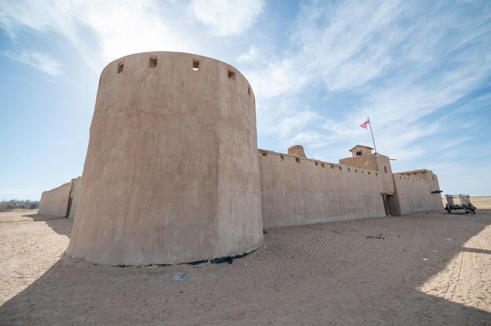 Bent's Old Fort National Historic Site on Saturday, February 24, 2024.