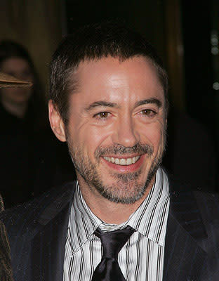Robert Downey Jr. at the New York City premiere of Paramount Pictures' Iron Man