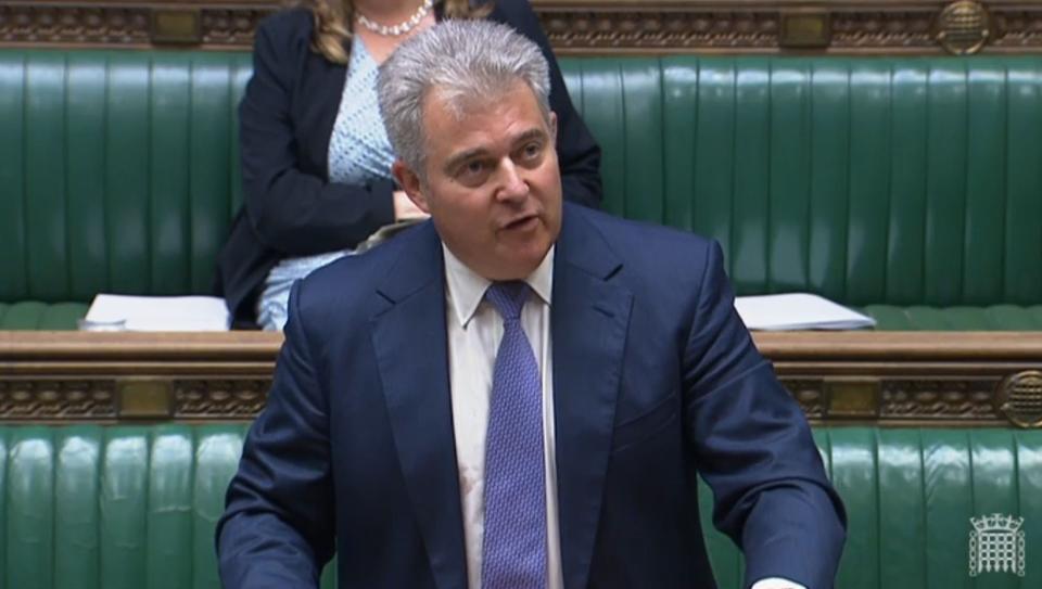 Brandon Lewis announced his plans to deal with legacy in Northern Ireland earlier this month (House of Commons/PA) (PA Wire)