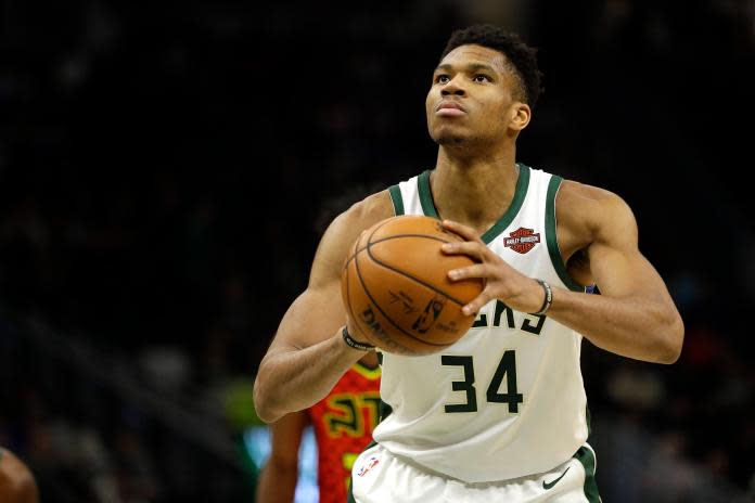 ▲「字母哥」Giannis Antetokounmpo（圖／美聯社／達志影像）