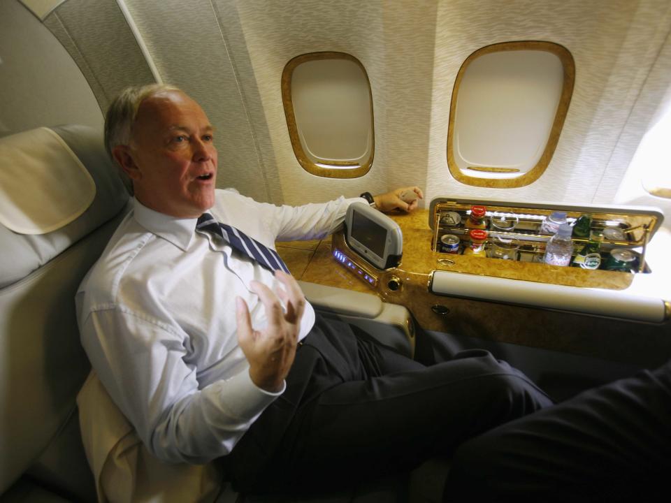 Emirates Airlines CEO Sir Tim Clarke