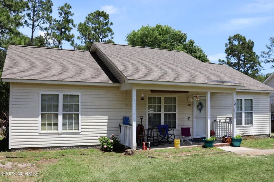 This home located at 1043 Beaufort Road, Southport, N.C., is currently for sale.