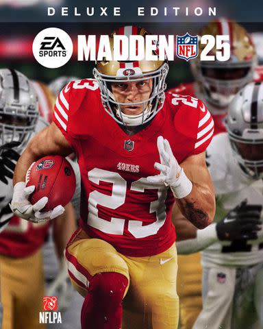 <p>EA Sports</p> Christian McCaffrey