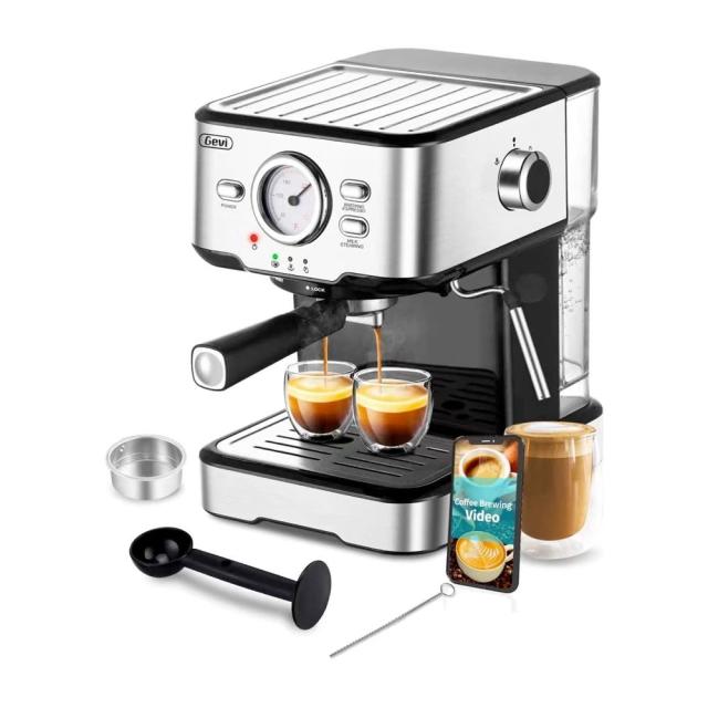 Gevi 20 Bar Espresso Machine with Burr Coffee Grinder Set – GEVI