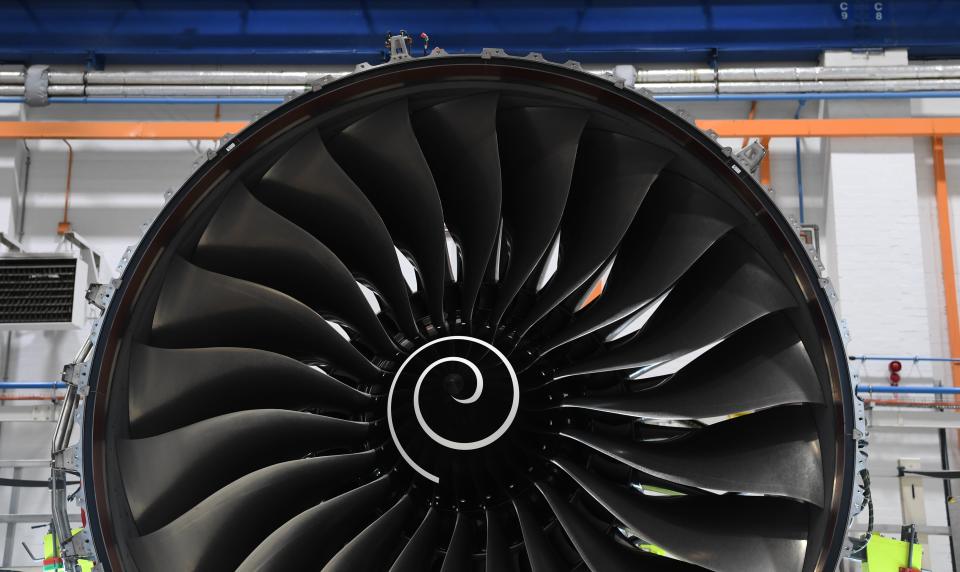 Embattled engine maker Rolls-Royce has returned to profit in the first half of 2021, but warned the pandemic-hit international aviation industry was not set to recover until after 2022 (PA) (PA Archive)