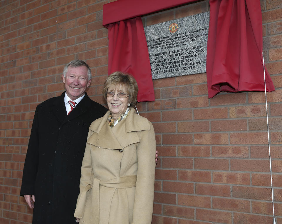 Lady Cathy Ferguson, die Frau von Sir Alex, ist gestorben