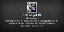 bob saget twitter bio