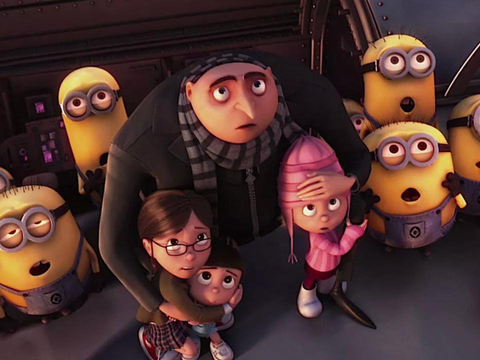 An image of the main characters of "Despicable Me."