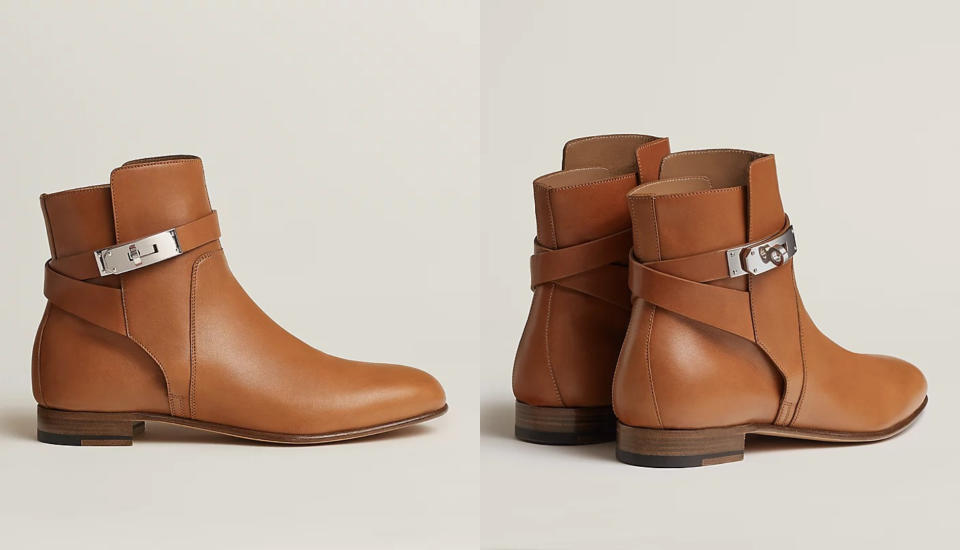 精品短靴推薦4：Hermès Neo踝靴，NT$ 50,400！圖片來源：Hermès