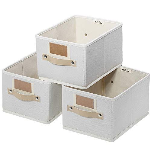 14) OLLVIA Foldable Storage Bins