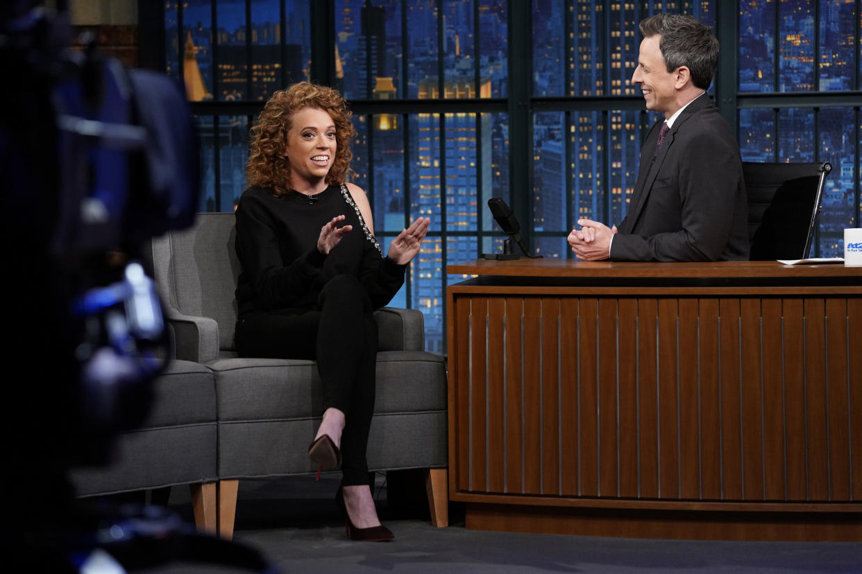 The comedian's show was canceled as Netflix added several more talk shows to its lineup. She appears here on "Late Night With Seth Meyers" on May 9. (Photo: NBC via Getty Images)