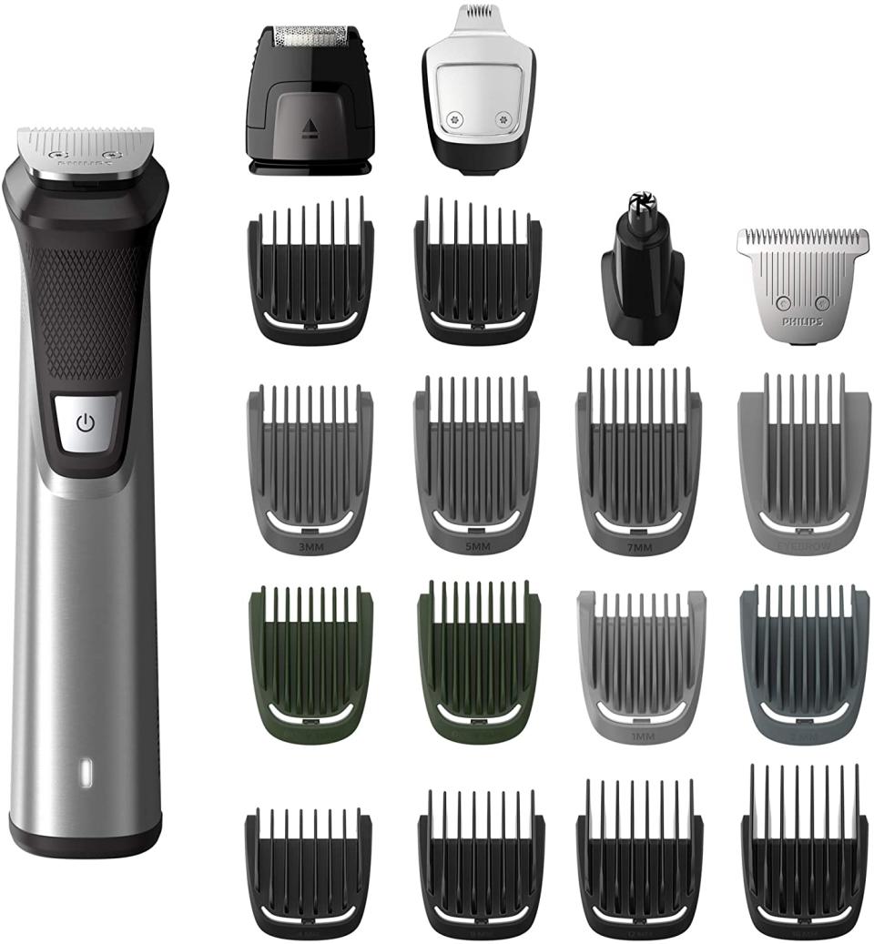 Philips Multigroom 7000 Face Styler and Grooming Kit. Image via Amazon.