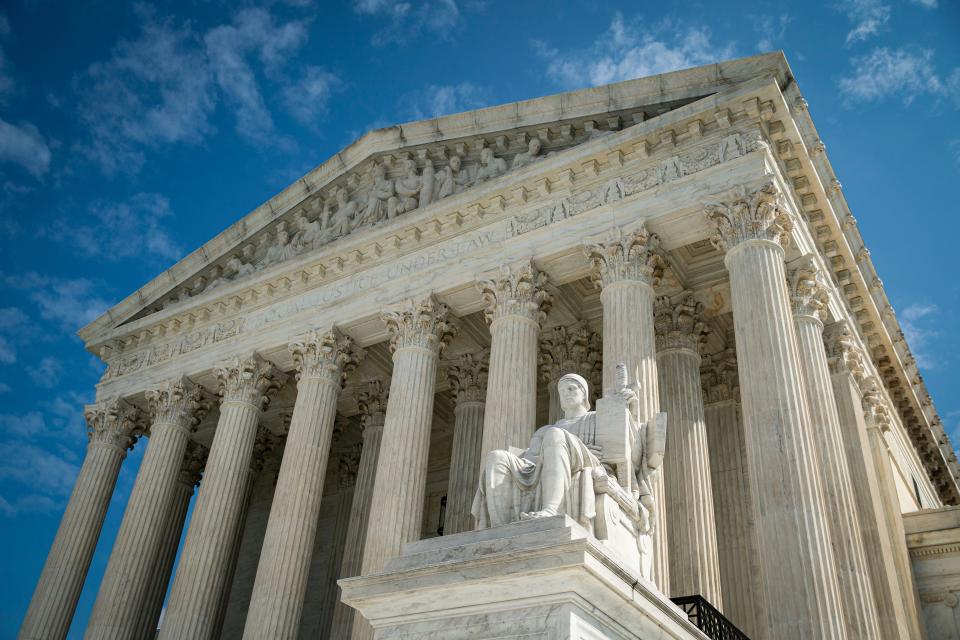 U.S. Supreme Court on Sept. 28, 2020, in Washington, D.C.